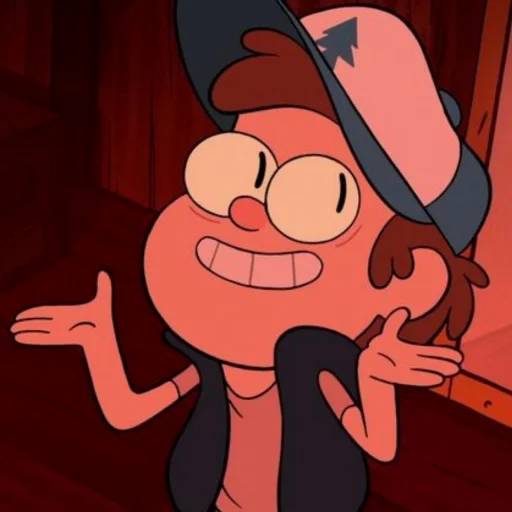 Набор стикеров Гравити Фолз №17 для WhatsApp 17