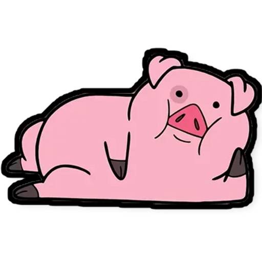 Набор стикеров Гравити Фолз №19 для WhatsApp 11