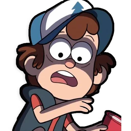 Набор стикеров Гравити Фолз №19 для WhatsApp 12