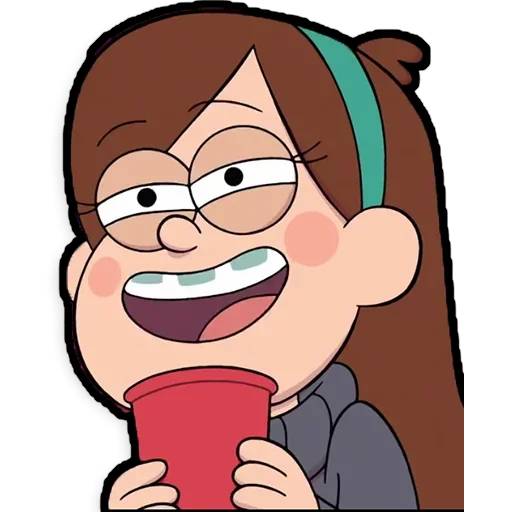 Набор стикеров Гравити Фолз №19 для WhatsApp 17