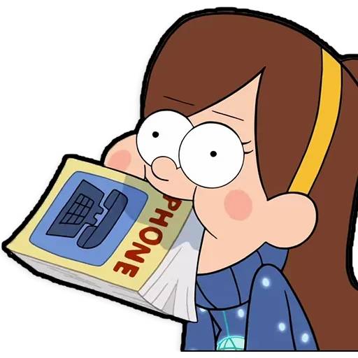 Набор стикеров Гравити Фолз №19 для WhatsApp 18