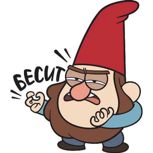 Набор стикеров Гравити Фолз №6 для WhatsApp 21