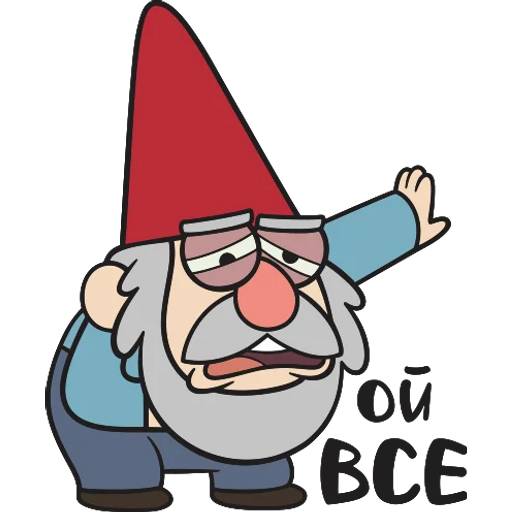 Набор стикеров Гравити Фолз №6 для WhatsApp 27