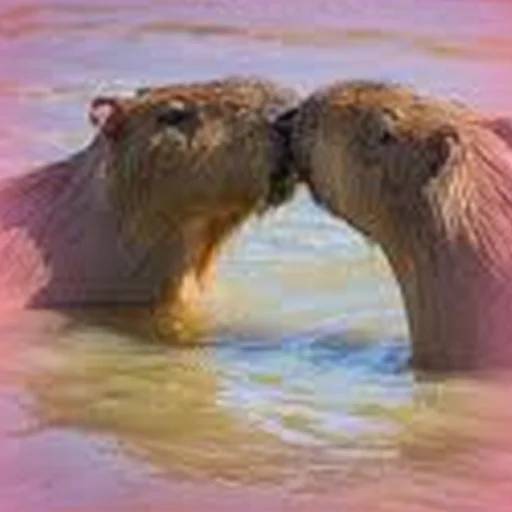 Набор стикеров Капибара №6 для WhatsApp 8