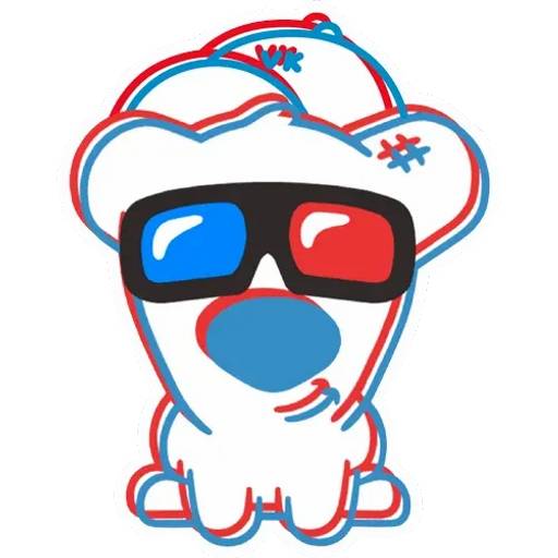 Набор стикеров Праздничный Спотти для WhatsApp 8