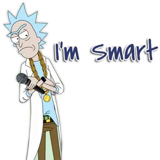 Набор стикеров Рик и Морти №10 для WhatsApp 5