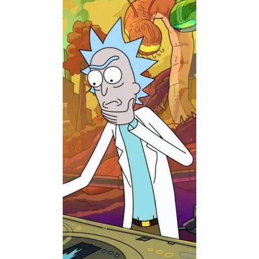 Набор стикеров Рик и Морти №12 для WhatsApp 22