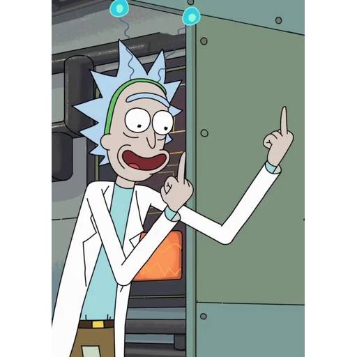 Набор стикеров Рик и Морти №12 для WhatsApp 25