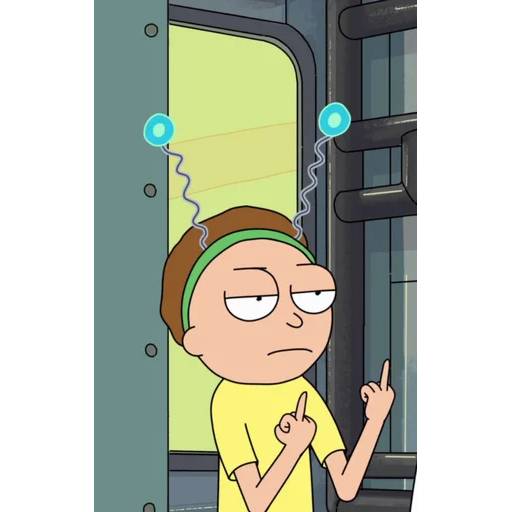 Набор стикеров Рик и Морти №12 для WhatsApp 26