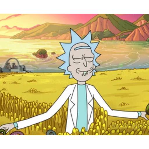 Набор стикеров Рик и Морти №12 для WhatsApp 27