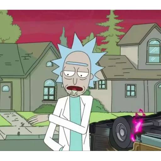 Набор стикеров Рик и Морти №12 для WhatsApp 3