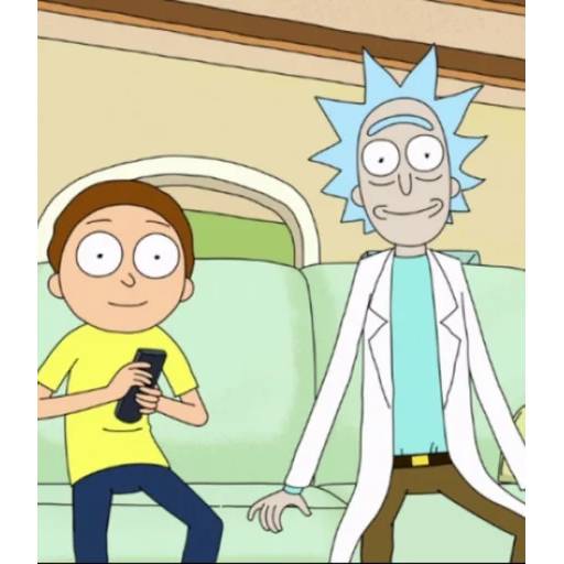 Набор стикеров Рик и Морти №12 для WhatsApp 30