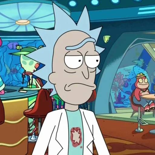 Набор стикеров Рик и Морти №6 для WhatsApp 20