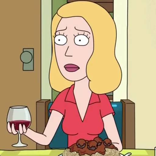 Набор стикеров Рик и Морти №6 для WhatsApp 23