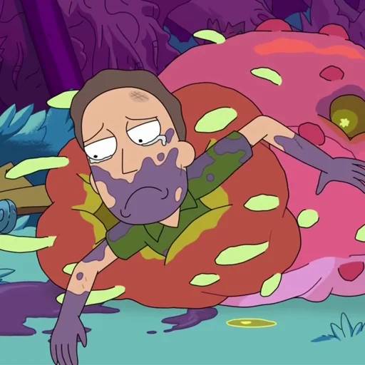 Набор стикеров Рик и Морти №6 для WhatsApp 24