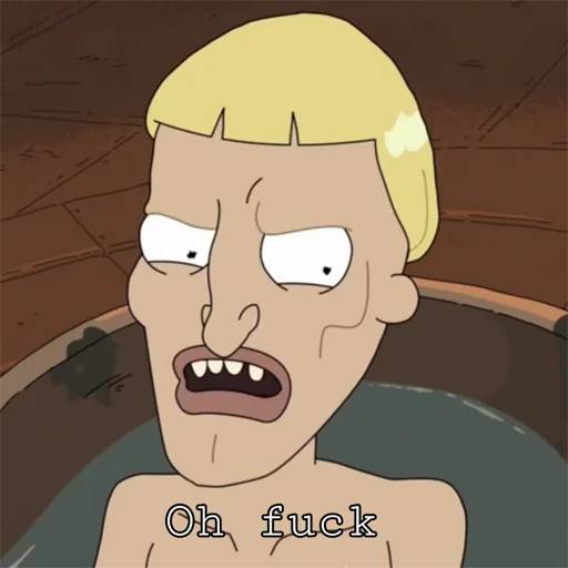 Набор стикеров Рик и Морти №6 для WhatsApp 27