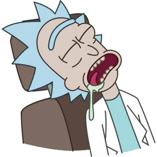 Набор стикеров Рик и Морти для WhatsApp 24