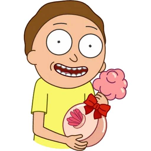 Набор стикеров Рик и Морти для WhatsApp 28