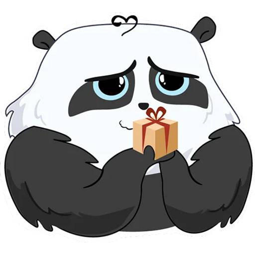 Набор стикеров с Пандой №5 для WhatsApp 11