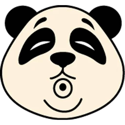 Набор стикеров с Пандой №9 для WhatsApp 21