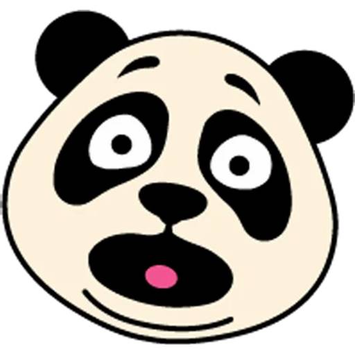 Набор стикеров с Пандой №9 для WhatsApp 22