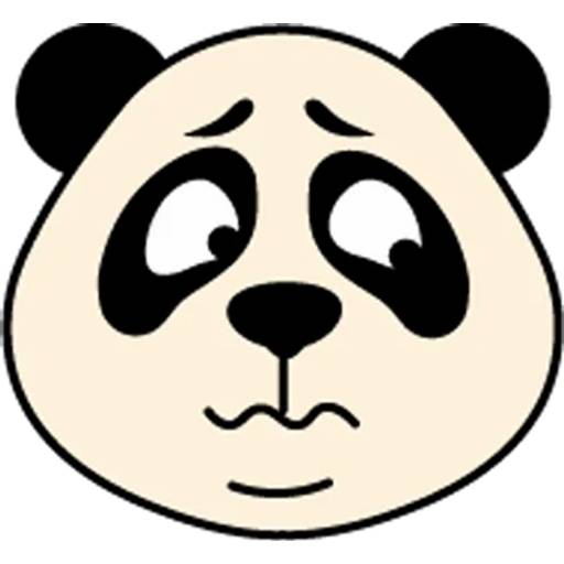 Набор стикеров с Пандой №9 для WhatsApp 23