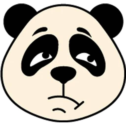 Набор стикеров с Пандой №9 для WhatsApp 3