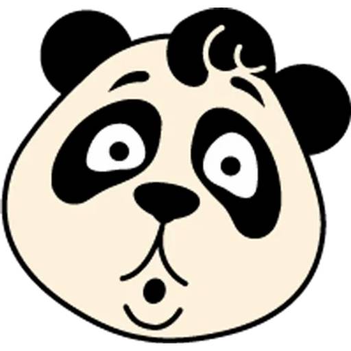 Набор стикеров с Пандой №9 для WhatsApp 5