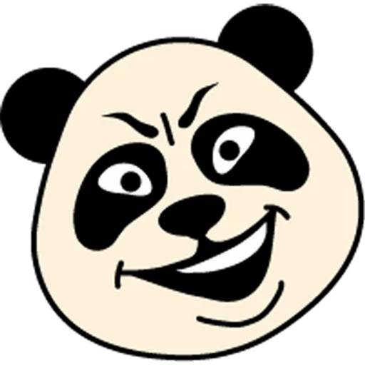 Набор стикеров с Пандой №9 для WhatsApp 6
