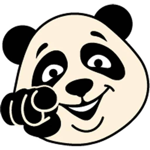 Набор стикеров с Пандой №9 для WhatsApp 8