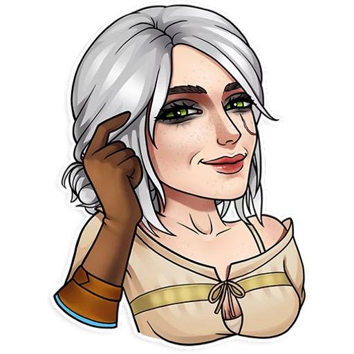 Набор стикеров Ведьмак №22 для WhatsApp 21