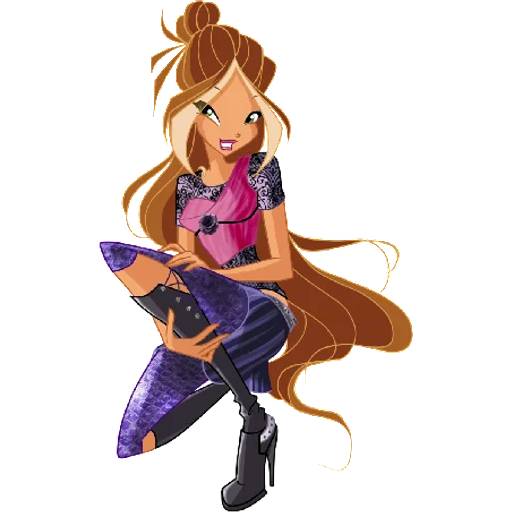 Набор стикеров Winx №21 для WhatsApp 5