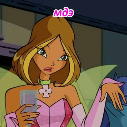 Набор стикеров Winx №9 для WhatsApp 26