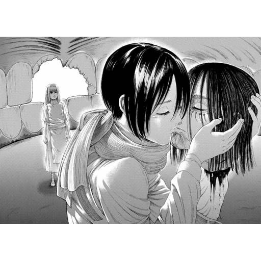 Набор стикеров Атака Титанов №23 для WhatsApp 9