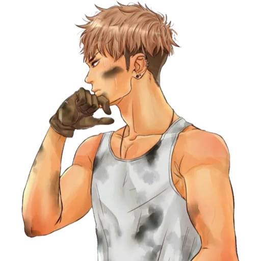 Набор стикеров Атака Титанов №28 для WhatsApp 16