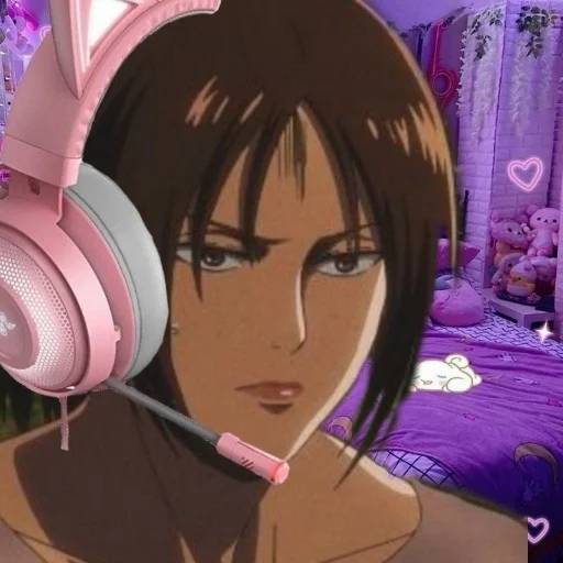 Набор стикеров Атака Титанов №34 для WhatsApp 6