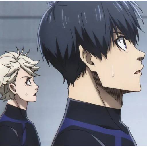 Набор стикеров Блю Лок №1 для WhatsApp 21