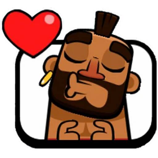 Набор стикеров Clash Royale №10 для WhatsApp 4