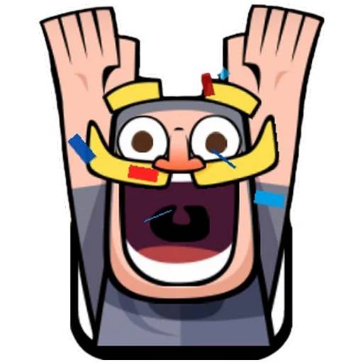 Набор стикеров Clash Royale №10 для WhatsApp 9