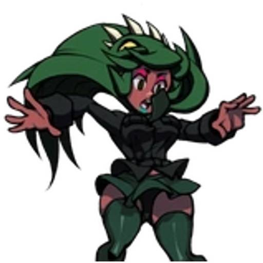 Набор стикеров Fukua skullgirls для WhatsApp 6