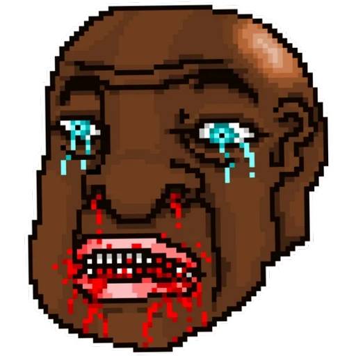 Набор стикеров Hotline Miami №1 для WhatsApp 16