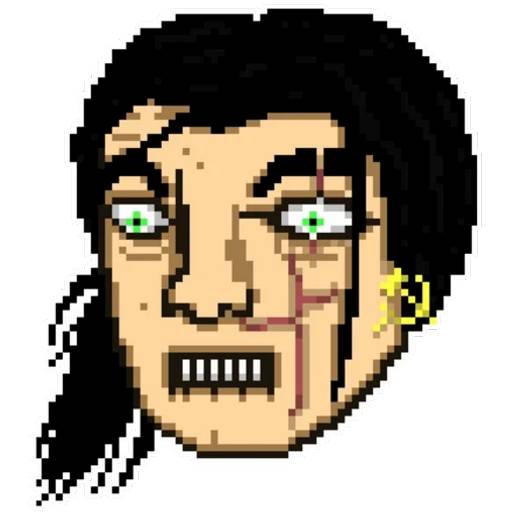 Набор стикеров Hotline Miami №1 для WhatsApp 3