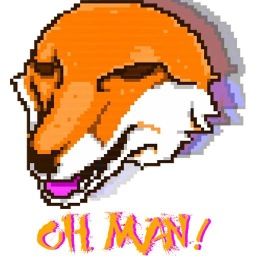 Набор стикеров Hotline Miami №4 для WhatsApp 11