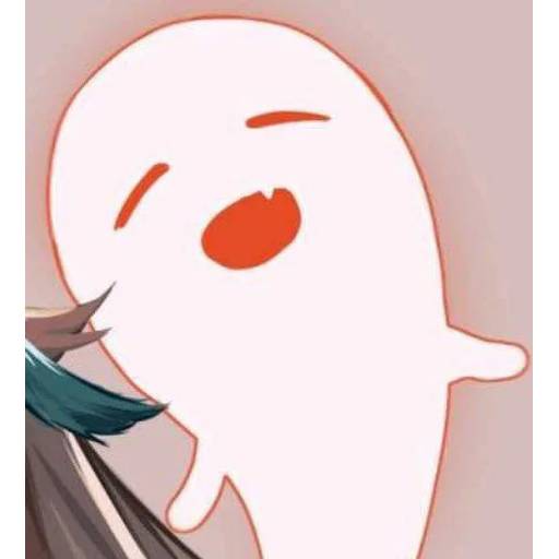 Набор стикеров Ху Тао №15 для WhatsApp 13