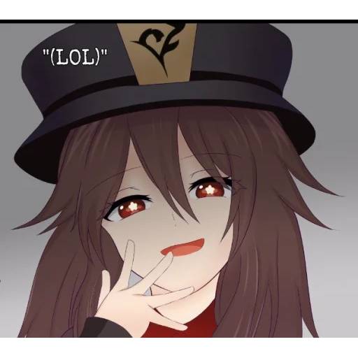 Набор стикеров Ху Тао №15 для WhatsApp 18