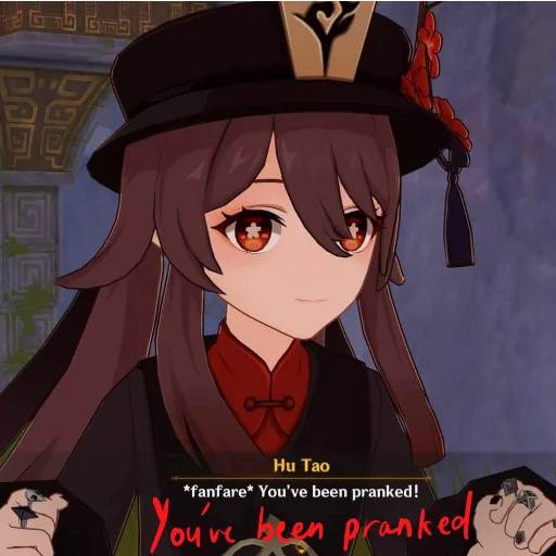 Набор стикеров Ху Тао №2 для WhatsApp 25