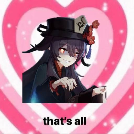 Набор стикеров Ху Тао №2 для WhatsApp 26