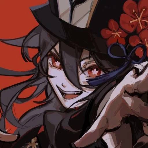 Набор стикеров Ху Тао №2 для WhatsApp 27