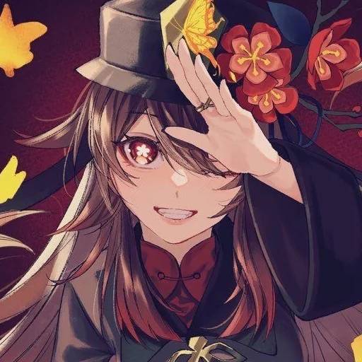 Набор стикеров Ху Тао №2 для WhatsApp 28