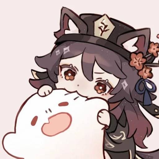 Набор стикеров Ху Тао №2 для WhatsApp 29